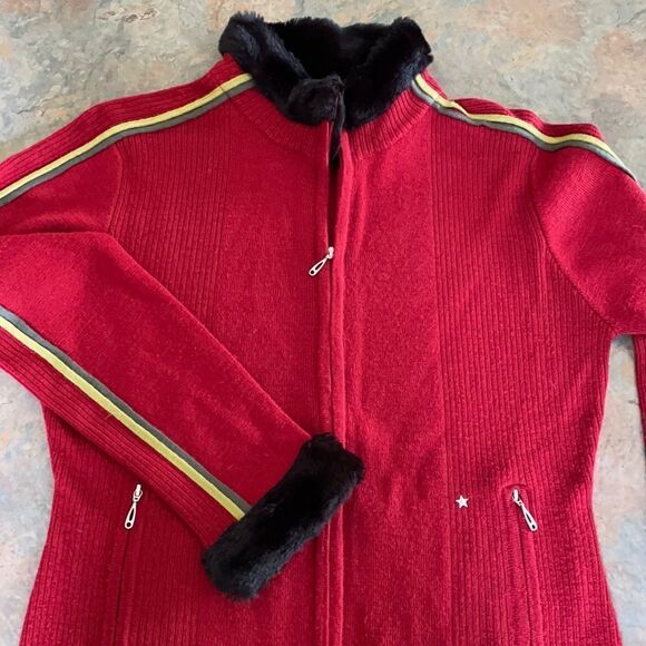 Meister Vtg Ski Cardigan (Lg) - Picture 1 of 6